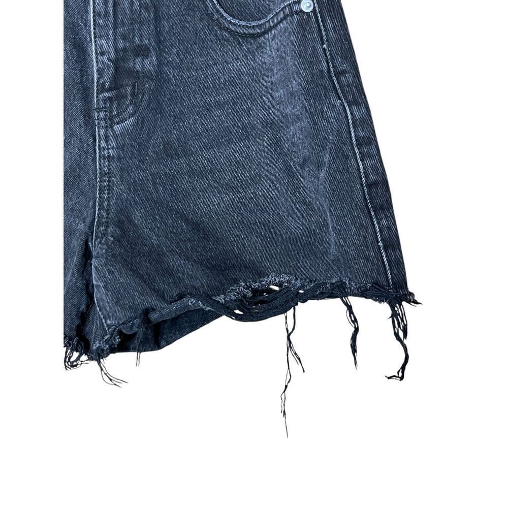 Princess Polly‎ Black High Rise Shorts Size 2 - Picture 3 of 7